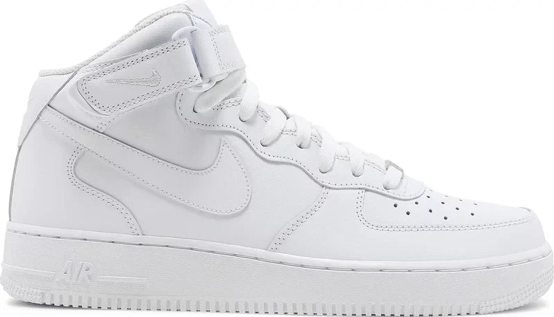 Nike Air Force 1 Mid ‘07 - Clean White - Dripflix