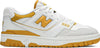 New Balance 550 Sea Salt Varsity Gold - Dripflix