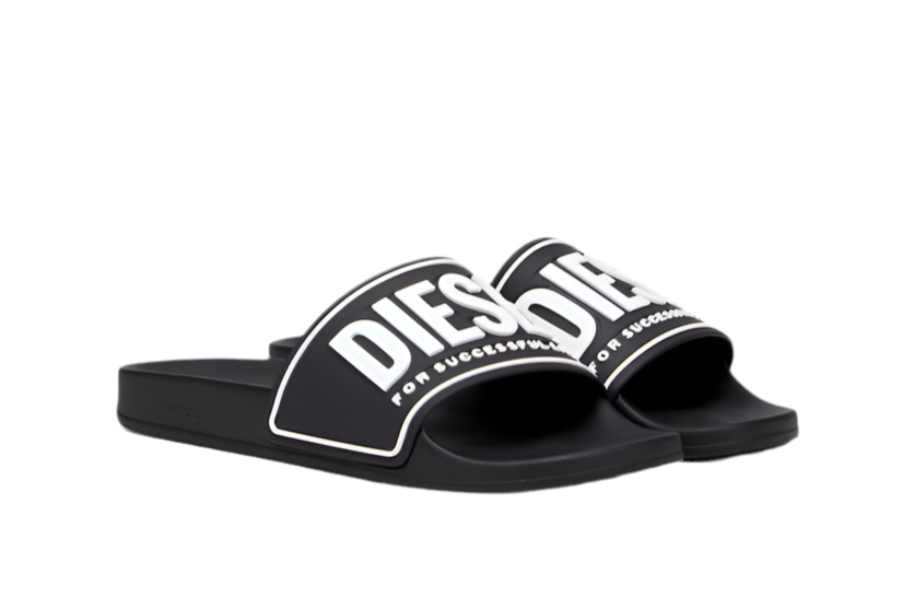 Diesel Sa-Mayemi-Pool Slides With 3D Logo