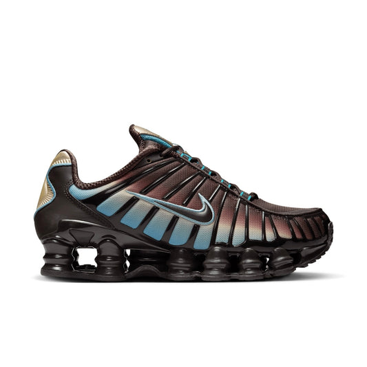 NIKE SHOX TL "black,brown / blue"
