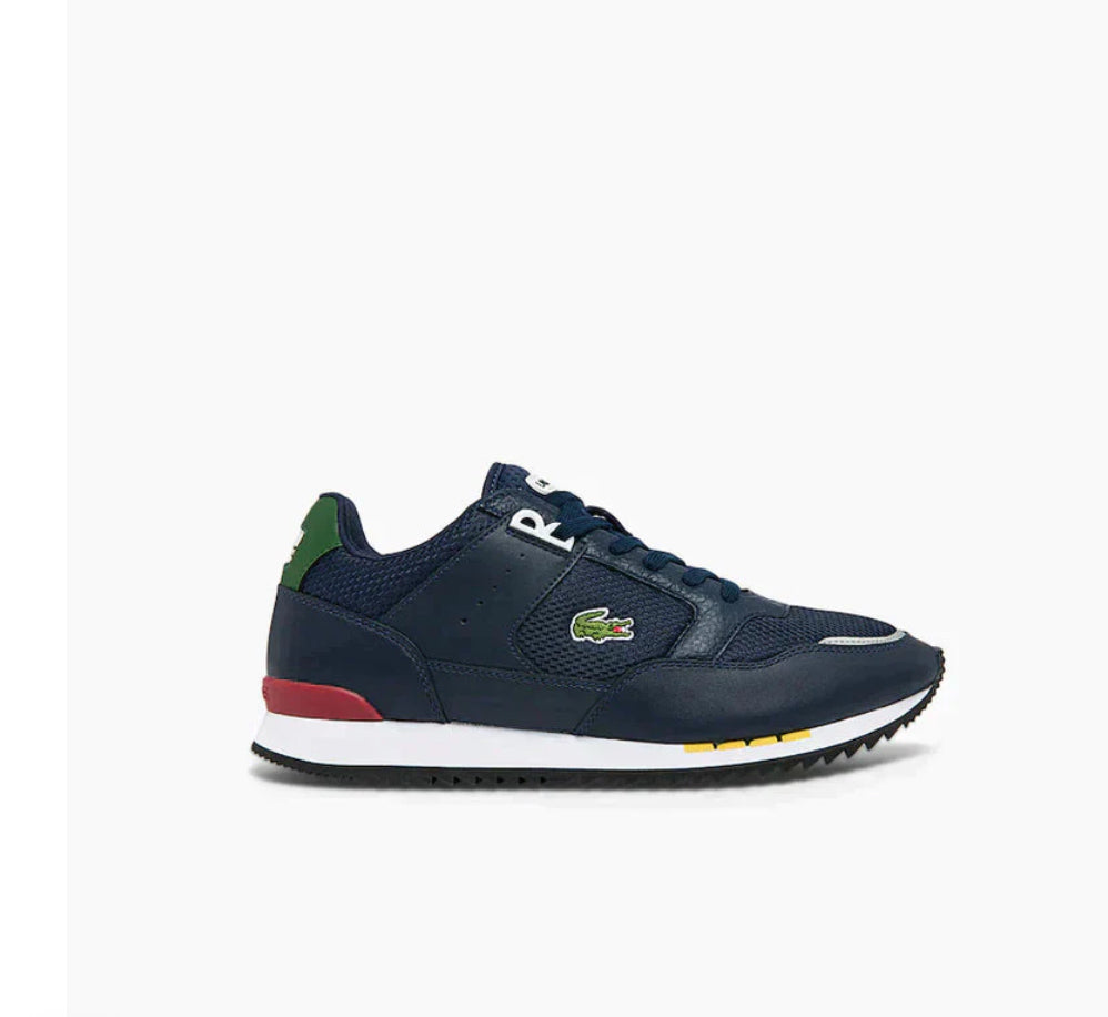 Lacoste Partner Piste Textile and Leather Trainers