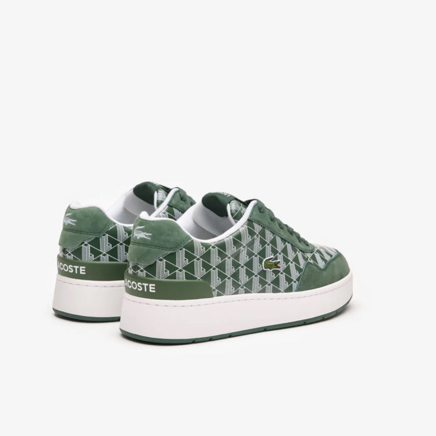 Lacoste Ace Clip Leather Monogram Sneakers