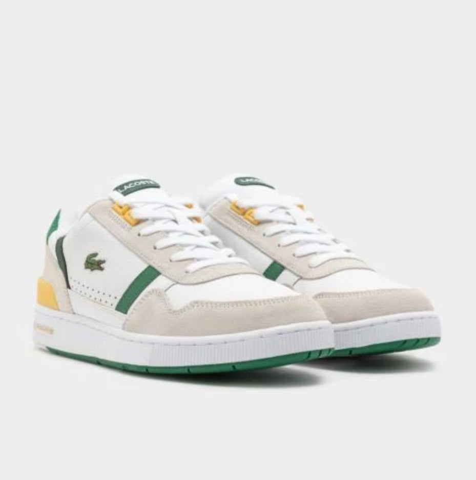 Lacoste Men's T-Clip 'White/Green/Yellow'