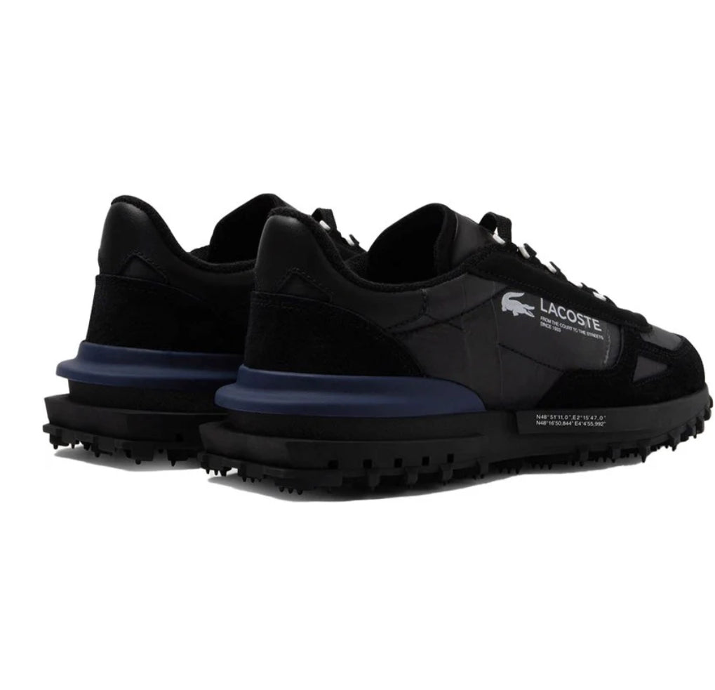 Lacoste Mens Elite Active Textile Color Pop Sneakers