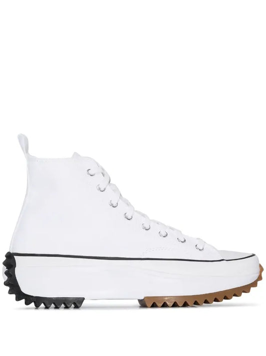 Run Star Hike Hi "White" sneakers
