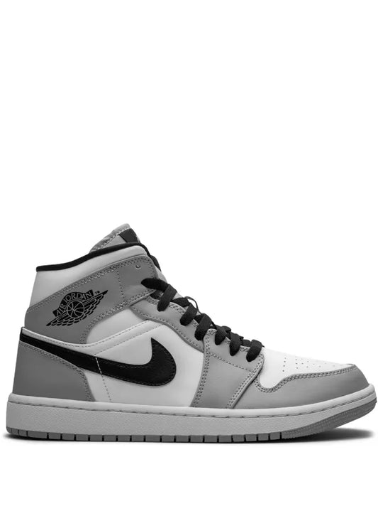 AIR JORDAN 1 MID GS "Light Smoke Grey"