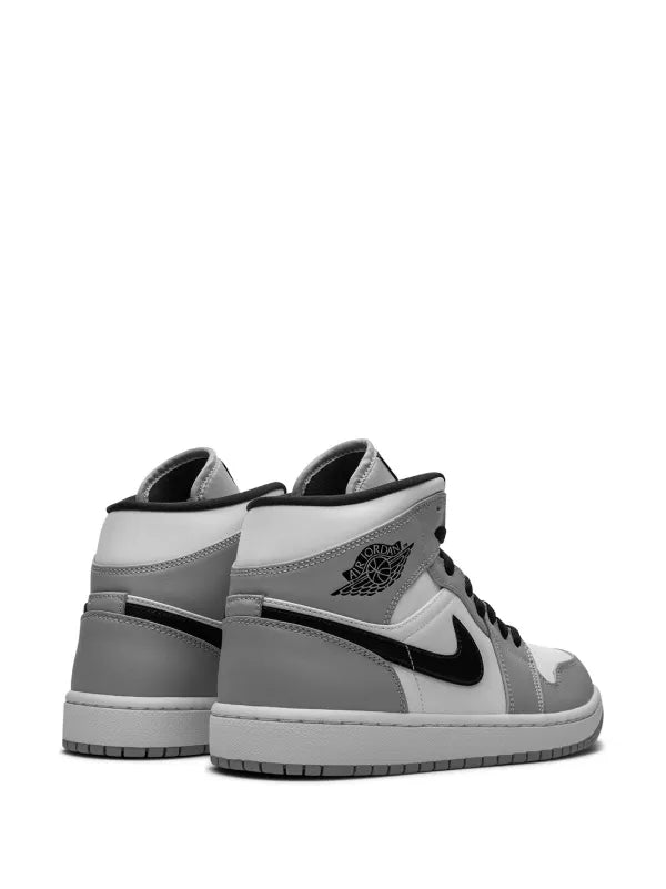 AIR JORDAN 1 MID GS "Light Smoke Grey"