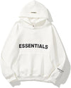 Fear OF God Essentials Pullover White Hoodie