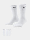 Nike White 3 Pack Socks