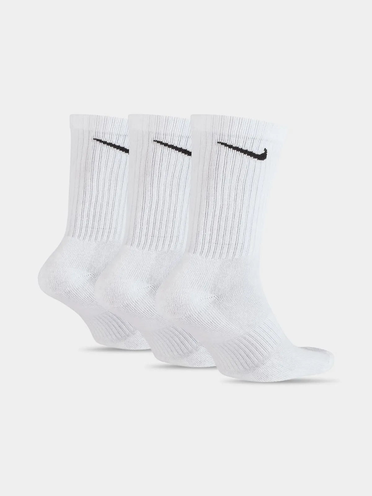 Nike White 3 Pack Socks