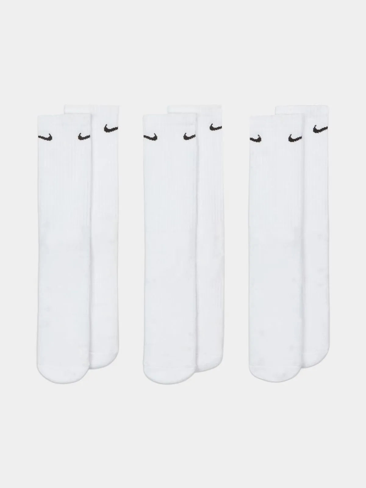 Nike White 3 Pack Socks