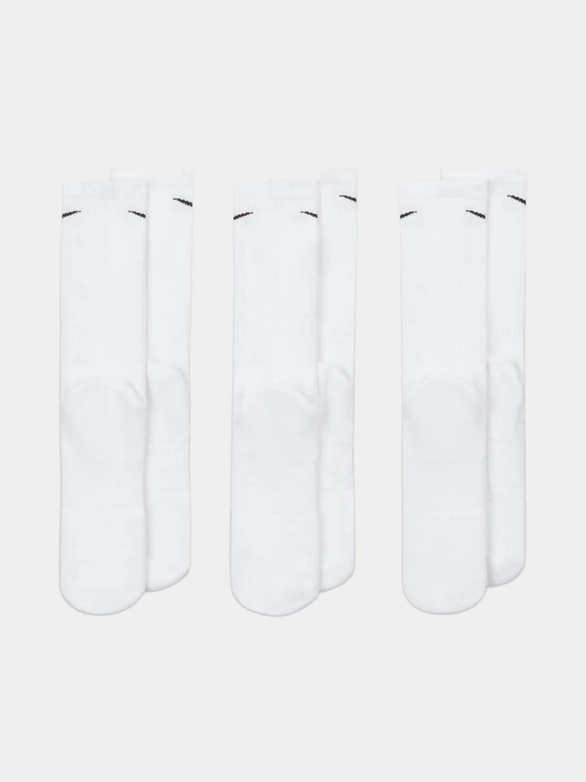 Nike White 3 Pack Socks