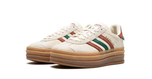 ADIDAS GAZELLE BOLD WMNS "CREAM WHITE / WILD SEPIA"