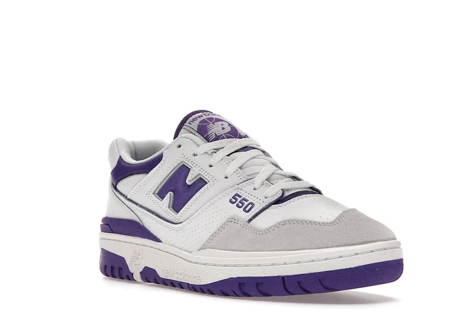 New Balance 550 White Purple - Dripflix