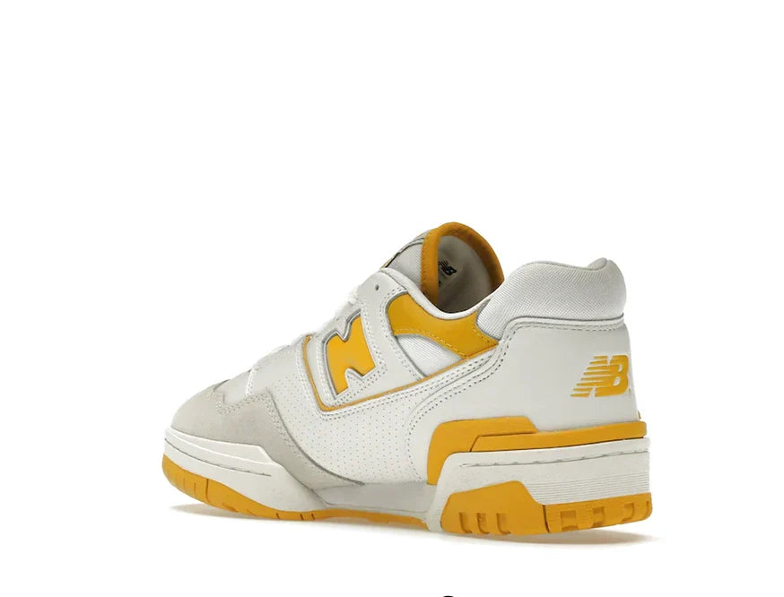 New Balance 550 Sea Salt Varsity Gold - Dripflix