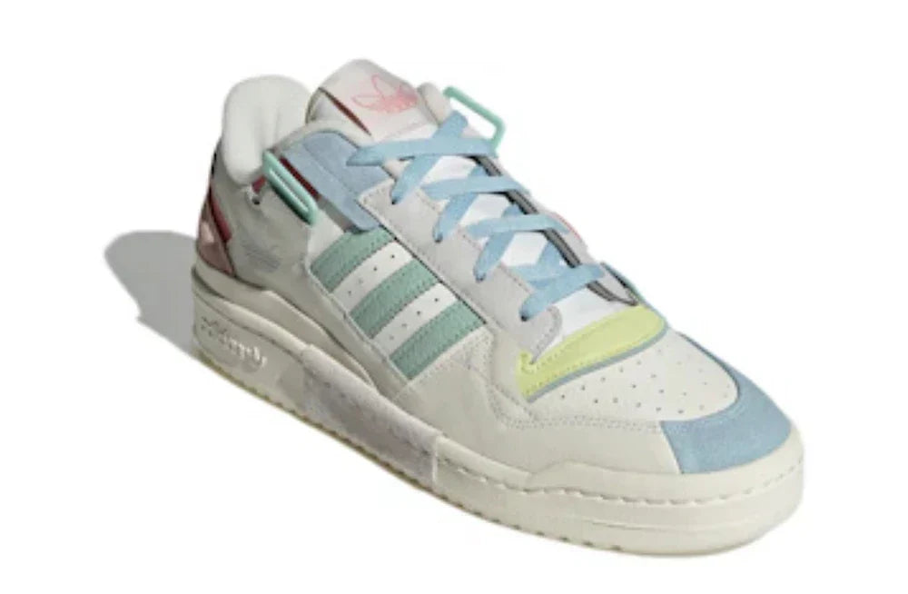 adidas Forum White/Pink/Blue - Dripflix