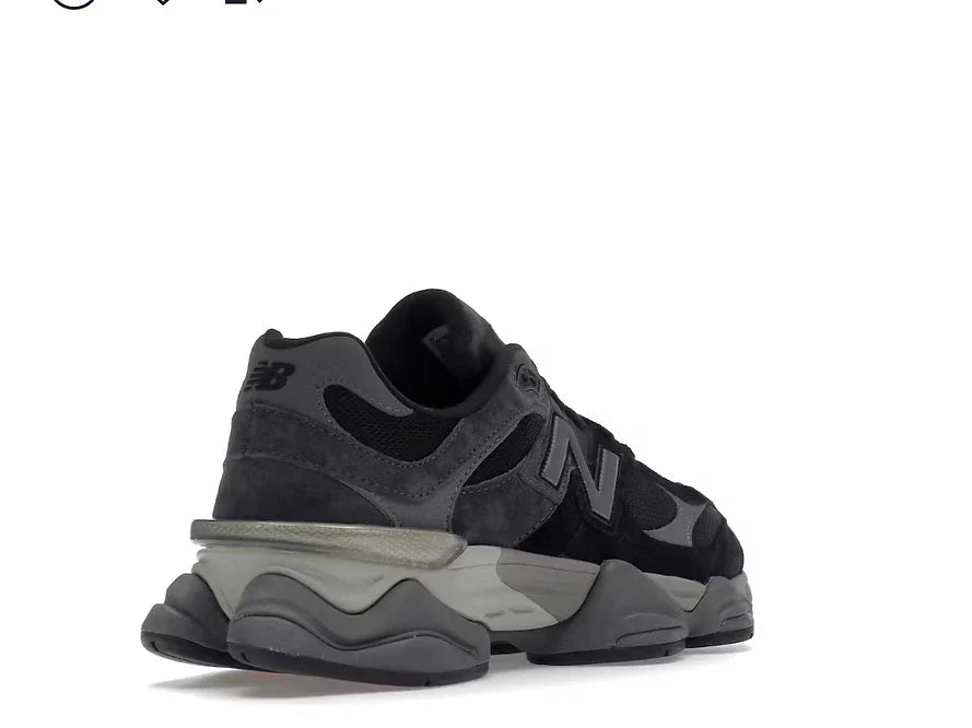 New Balance 9060 Black Castlerock Grey - Dripflix
