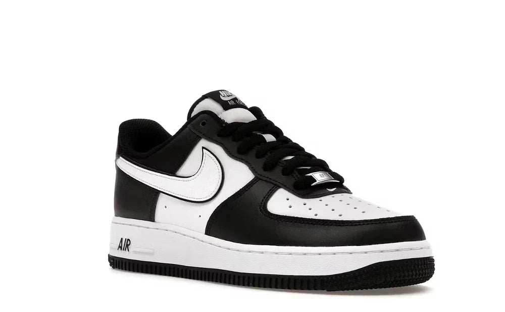 Nike Air Force 1 Low '07 White Swoosh Panda - Dripflix