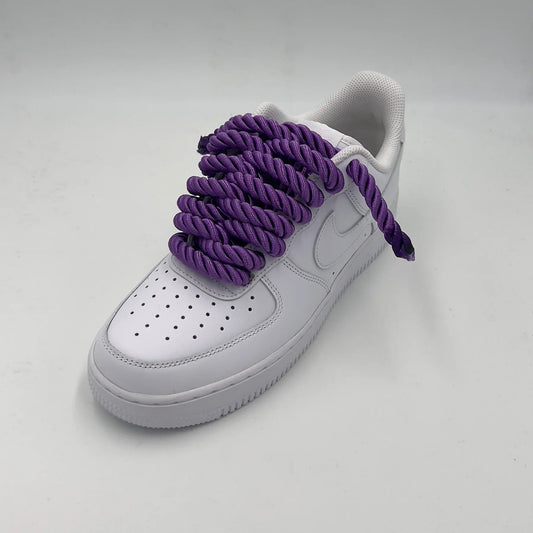 Nike Air Force 1 "Rope Laces Purple" - Dripflix