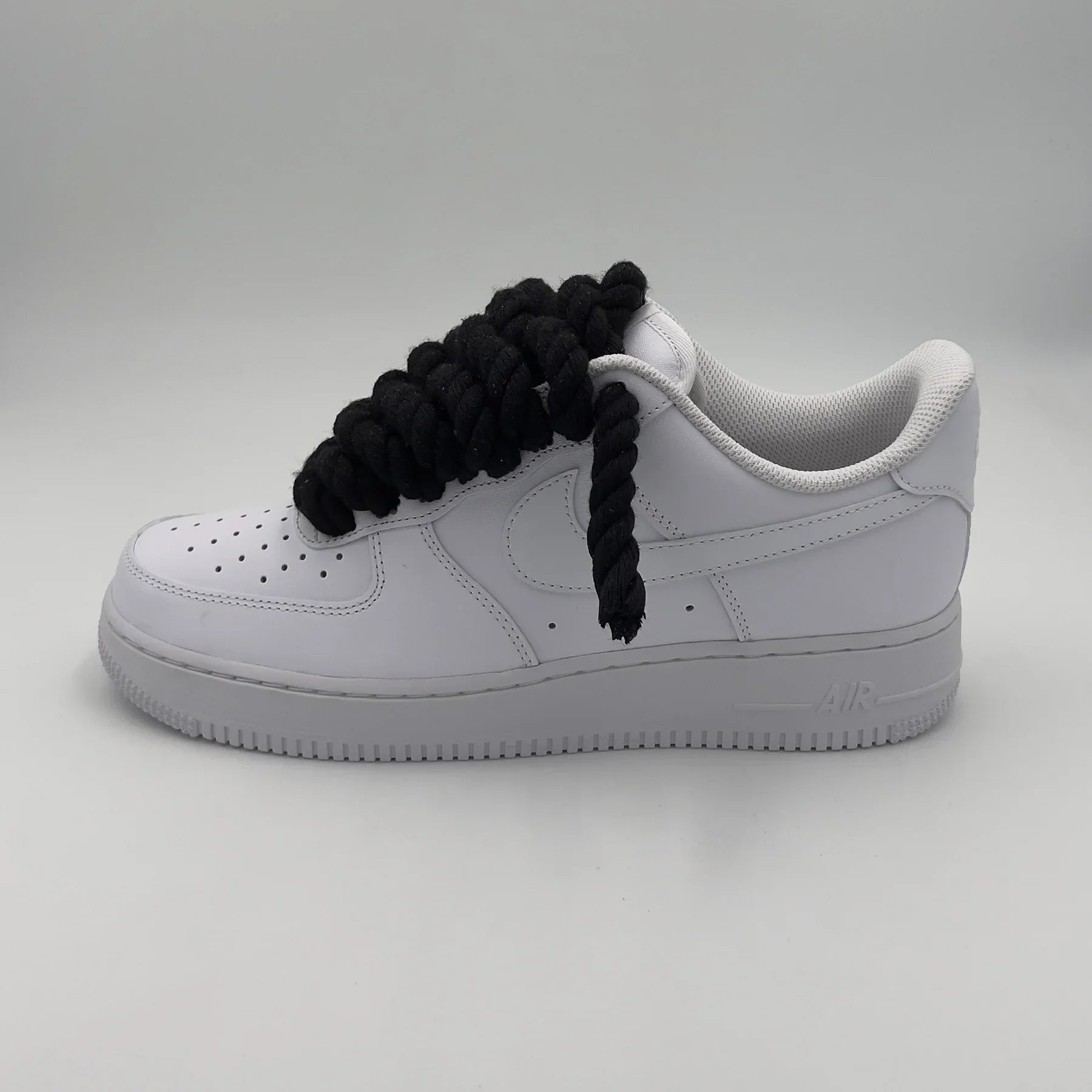 Nike Air Force 1 "Rope Laces Black" - Dripflix