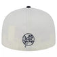 New Era Men's Cream/Navy New York Yankees Lonestar 59FIFTY Fitted Hat