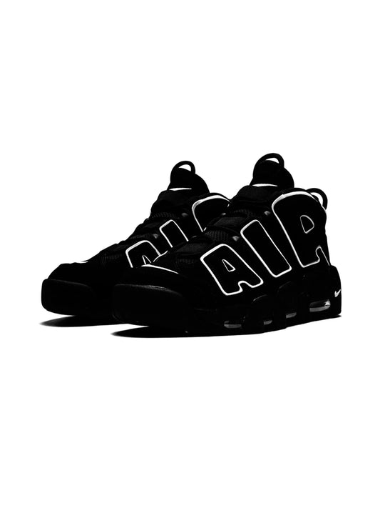 Nike Air More Uptempo Black White - Dripflix