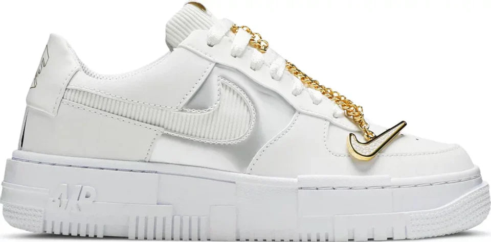 Nike Air Force 1 Pixel - "Gold Chain" - Dripflix