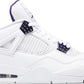 Nike Air Jordan 4 Retro Metallic Purple - Dripflix