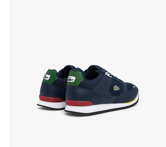 Lacoste Partner Piste Textile and Leather Trainers
