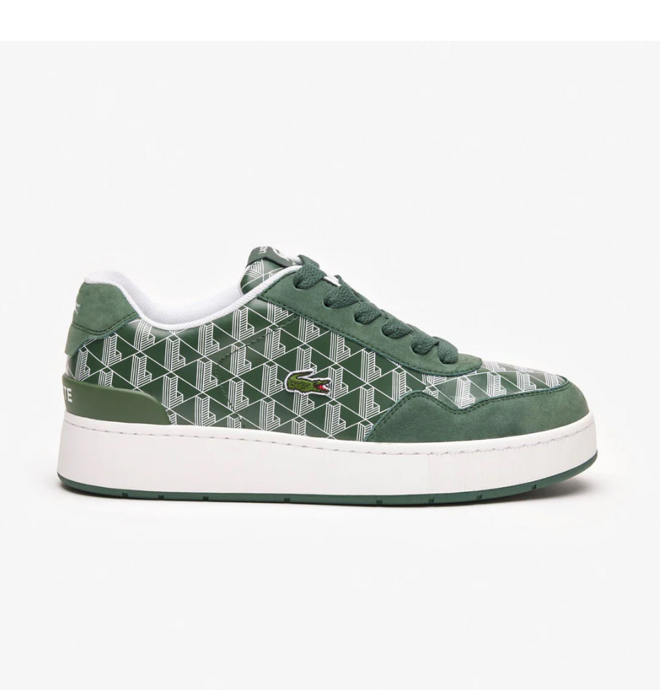 Lacoste Ace Clip Leather Monogram Sneakers