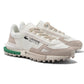 Lacoste Mens Elite Active Textile Color Pop Sneakers