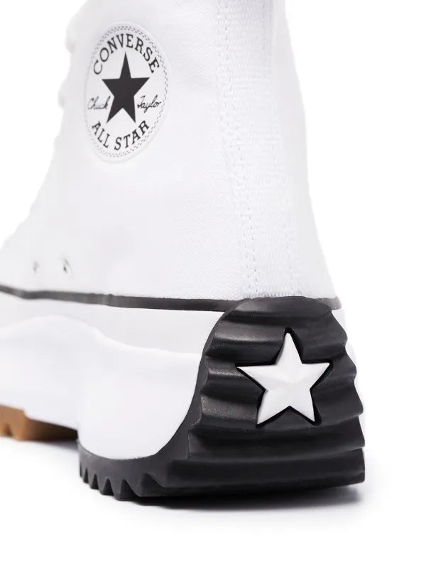 Run Star Hike Hi "White" sneakers