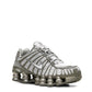 NIKE SHOX TL “LIGHT SILVER/WHITE/LIGHT ARMY” SNEAKERS