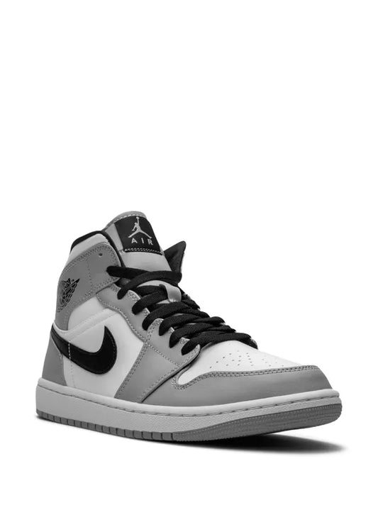AIR JORDAN 1 MID GS "Light Smoke Grey"
