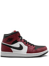 AIR JORDAN 1 MID "Chicago Black Toe"