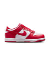 Nike Kids
Dunk Low "White/University Red" sneakers