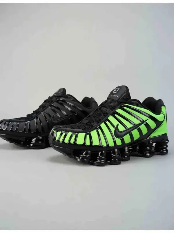 NIKE SHOX TL THERMOREACTIVE GREEN & BLACK COLOUR CHANGE