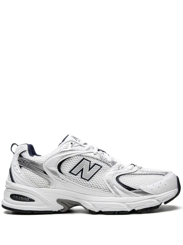 New Balance 530 White Silver Navy