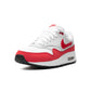 Nike Air Max 1 GS "White/Neutral Grey/Sports Red"