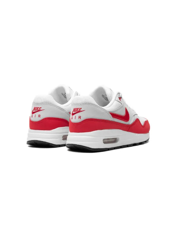 Nike Air Max 1 GS "White/Neutral Grey/Sports Red"