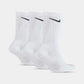 Nike White 3 Pack Socks