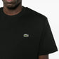 Lacoste logo-patch cotton T-shirt
