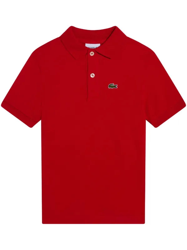 Lacoste logo-embroidered polo shirt