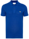 Lacoste
logo-patch cotton polo shirt