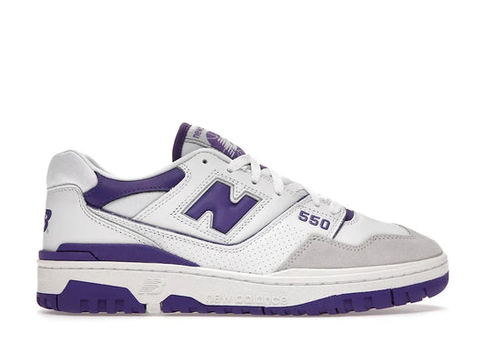 New Balance 550 White Purple - Dripflix