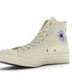 Converse Chuck Taylor All-Star 70 Hi Comme des Garcons PLAY White - Dripflix