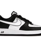 Nike Air Force 1 Low '07 White Swoosh Panda - Dripflix