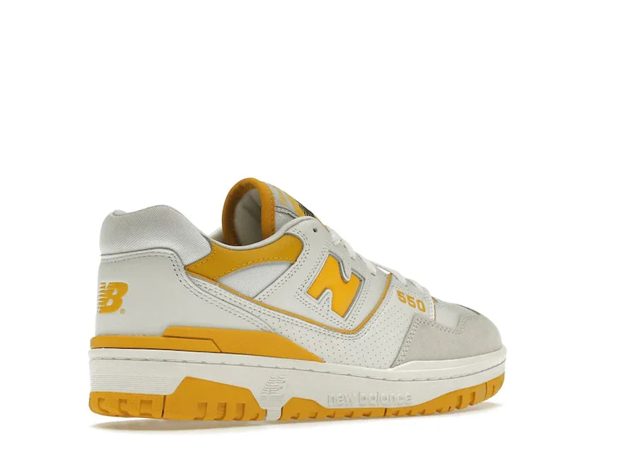 New Balance 550 Sea Salt Varsity Gold - Dripflix