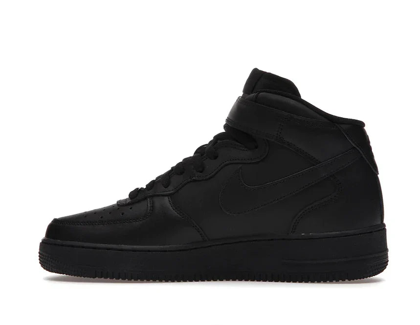 Nike Air Force 1 Mid - Midnight Black - Dripflix