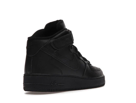 Nike Air Force 1 Mid - Midnight Black - Dripflix